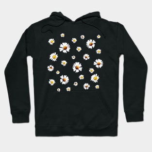 Daisy Collage (Bellis perennis, Asteraceae) Hoodie